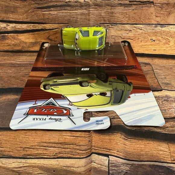 Disney Pixar Cars Acer Green Gremlin Metal Mattel Die-cast Pace Toy Vehicle - Picture 4 of 7